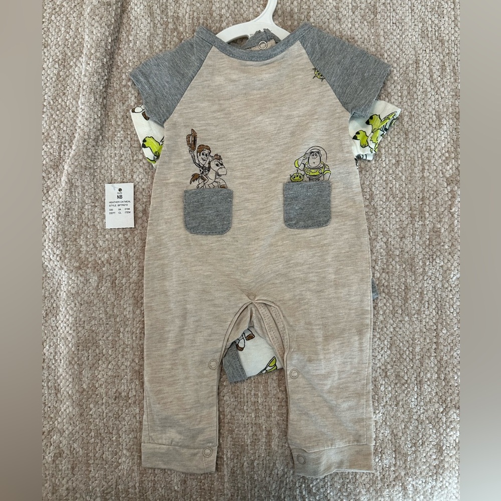 Disney Baby - Toy Story Onesie 2 Pack - Newborn Size